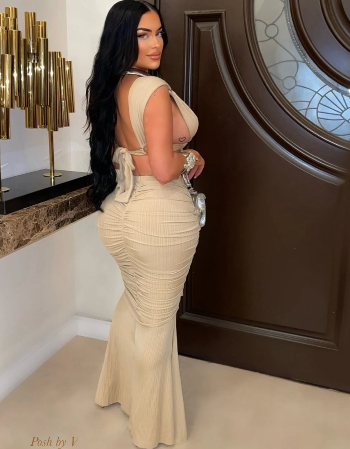 Dress Tulum Nude - dress from CRO Store Miami boutique