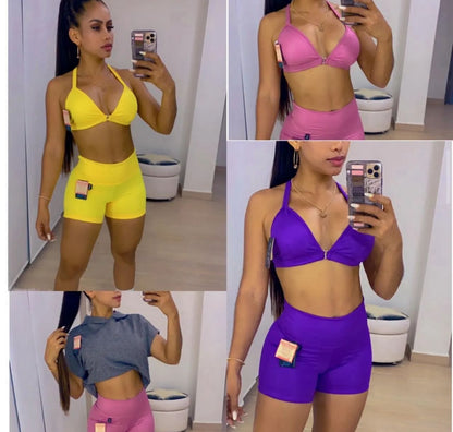 set maribel pink - set from CRO Store Miami boutique