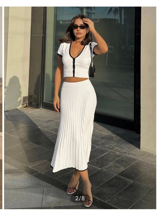 Women's matching set outfit - Versalles Set by CRO Store